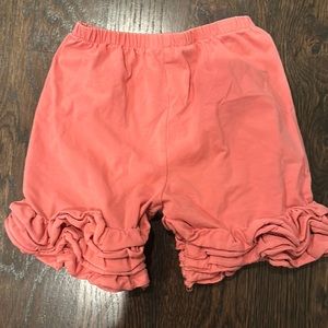 ruffle shorts